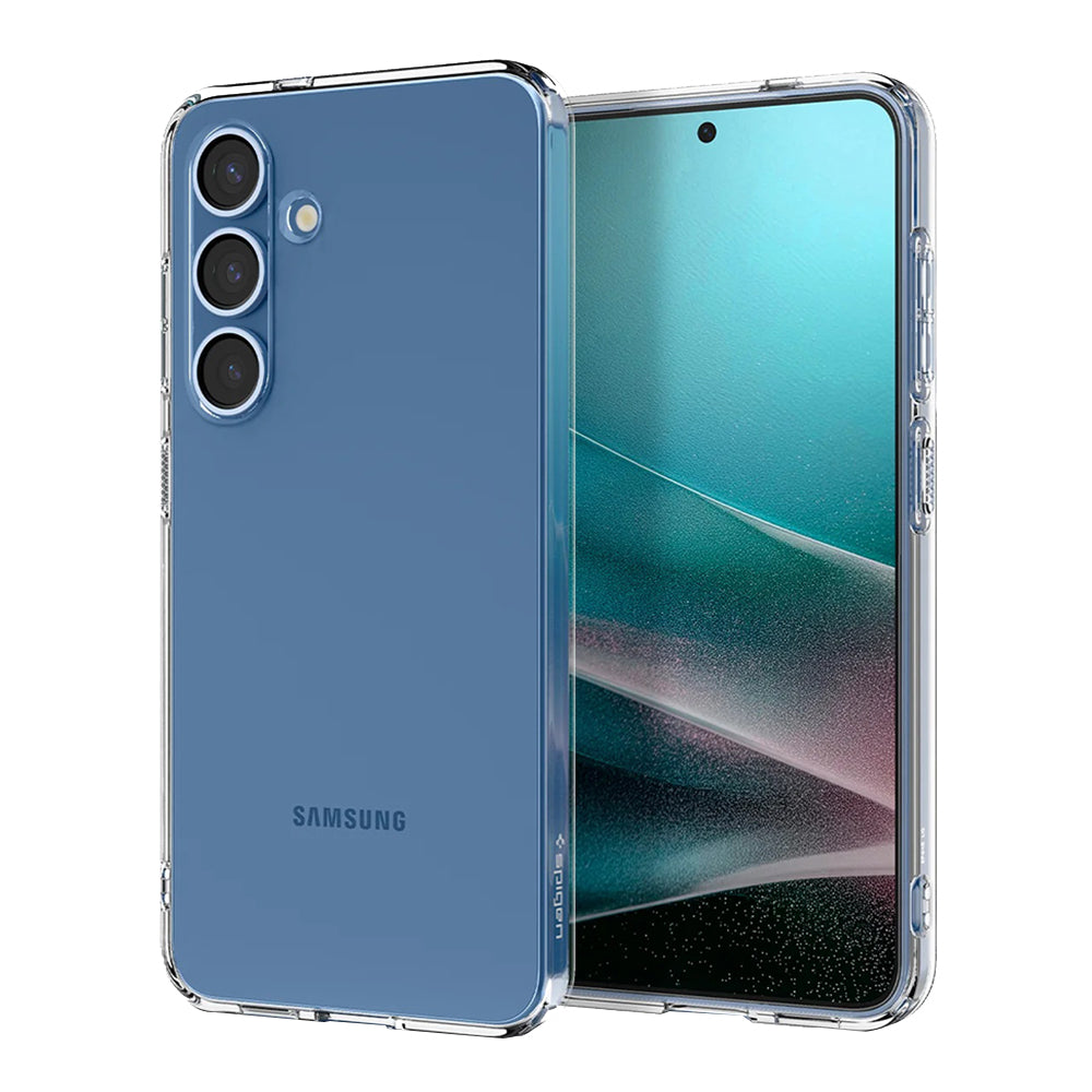 Étui pour Samsung Galaxy S25+ S936, Spigen, Liquid Crystal, Transparent