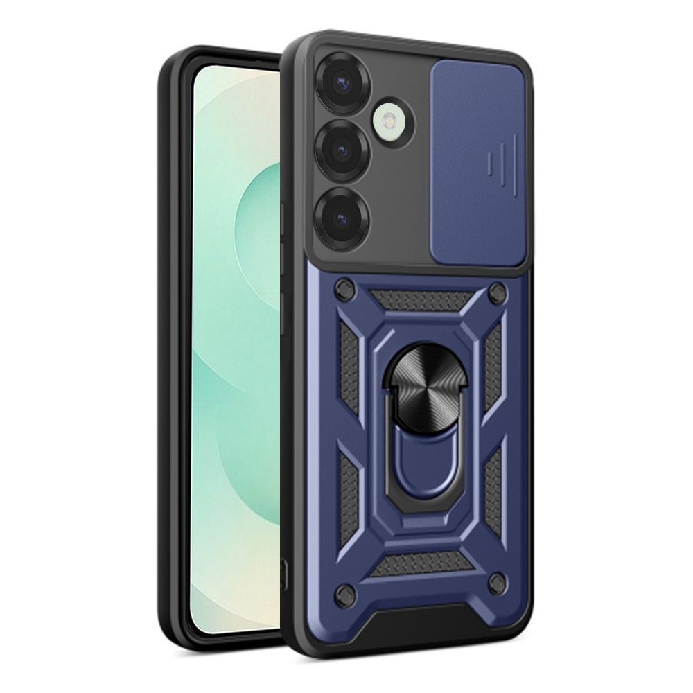 Custodia per Samsung Galaxy S25+ S936, Techsuit, CamShield, Blu