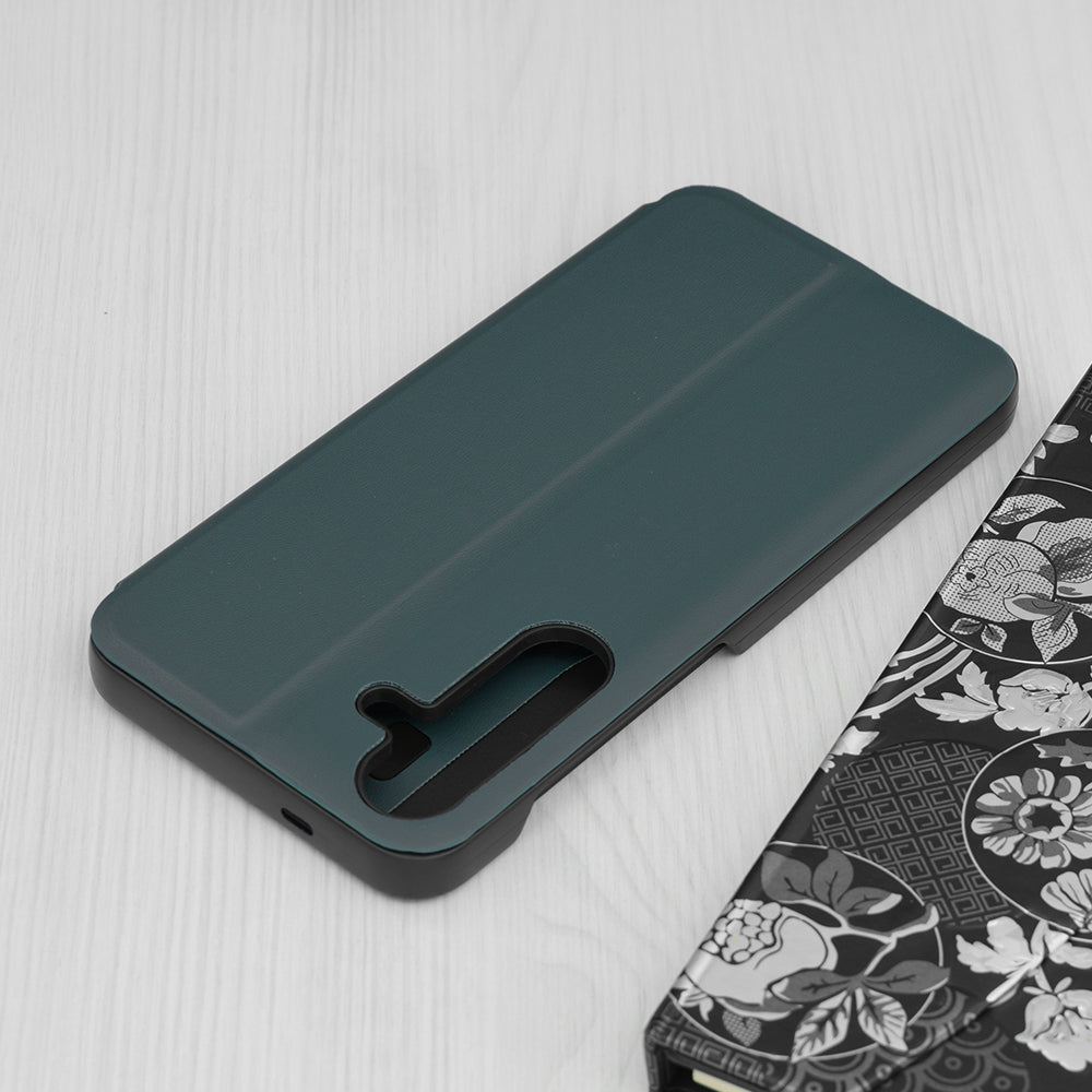 Custodia per Samsung Galaxy S25+ S936, Techsuit, eFold, Verde