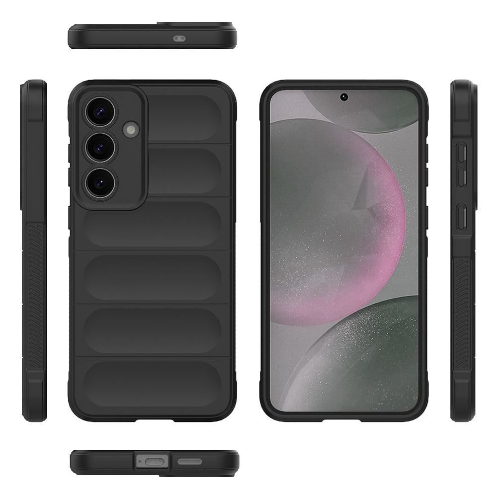 Custodia per Samsung Galaxy S25+ S936, Techsuit, Magic Shield, Nera
