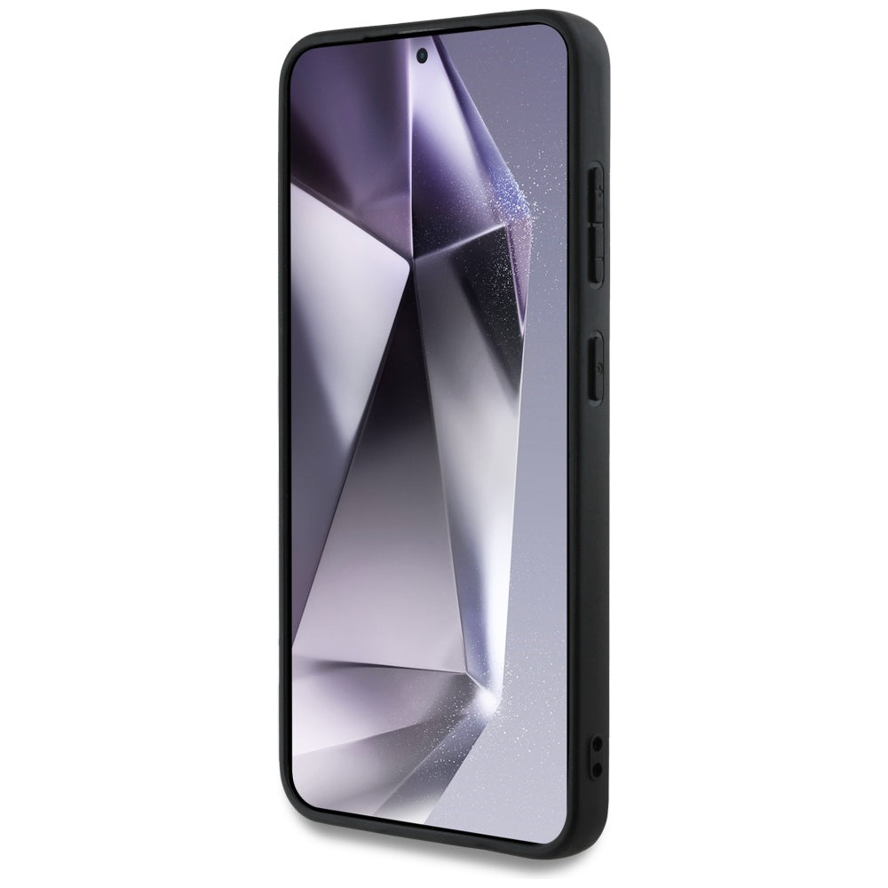 Custodia per Samsung Galaxy S25 S931, Karl Lagerfeld, Monogram Choupette's Head, Nera