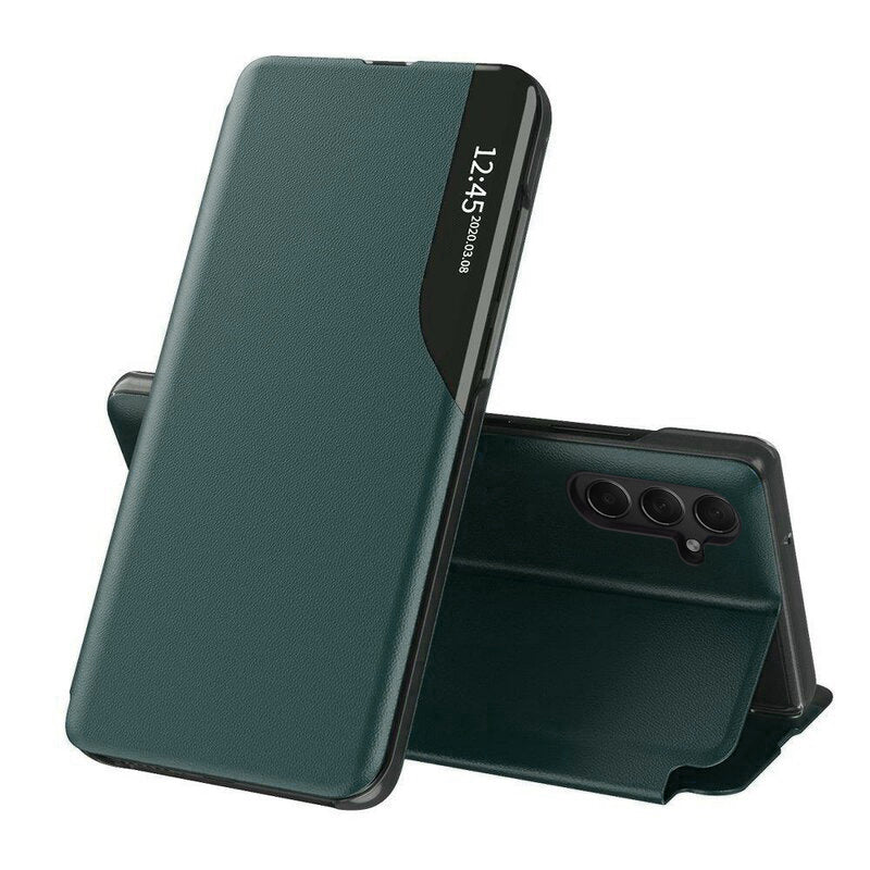 Custodia per Samsung Galaxy S25 S931, Techsuit, eFold, Verde