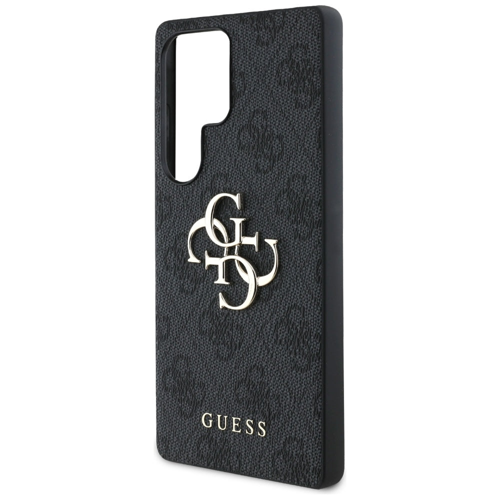 Hülle für Samsung Galaxy S25 Ultra S938, Guess, 4G Big Logo, Schwarz