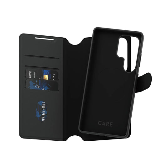 Étui pour Samsung Galaxy S25 Ultra S938, PanzerGlass, Fonction Care Tango Two-in-One, Noir