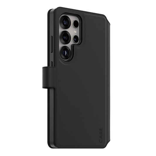 Étui pour Samsung Galaxy S25 Ultra S938, PanzerGlass, Fonction Care Tango Two-in-One, Noir