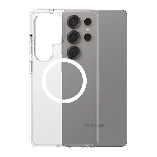 Étui pour Samsung Galaxy S25 Ultra S938, PanzerGlass, Care Urban Combat, Transparent Blanc