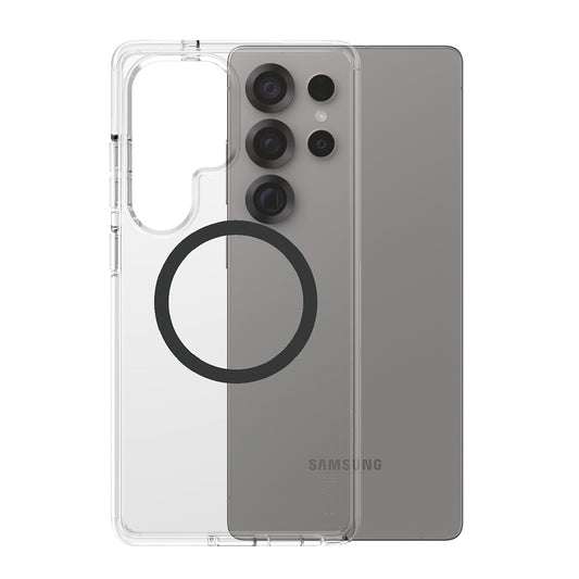 Étui pour Samsung Galaxy S25 Ultra S938, PanzerGlass, Care Urban Combat, Transparent Noir