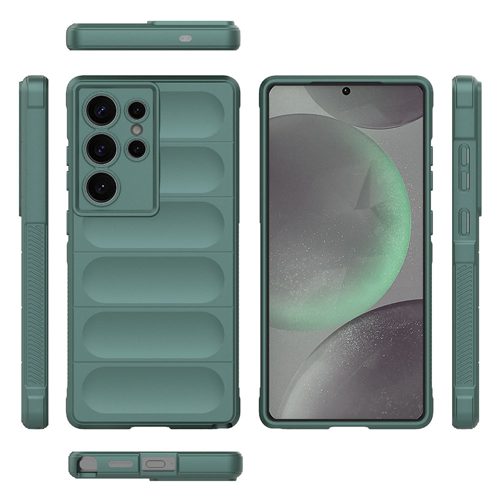 Custodia per Samsung Galaxy S25 Ultra S938, Techsuit, Magic Shield, Nera