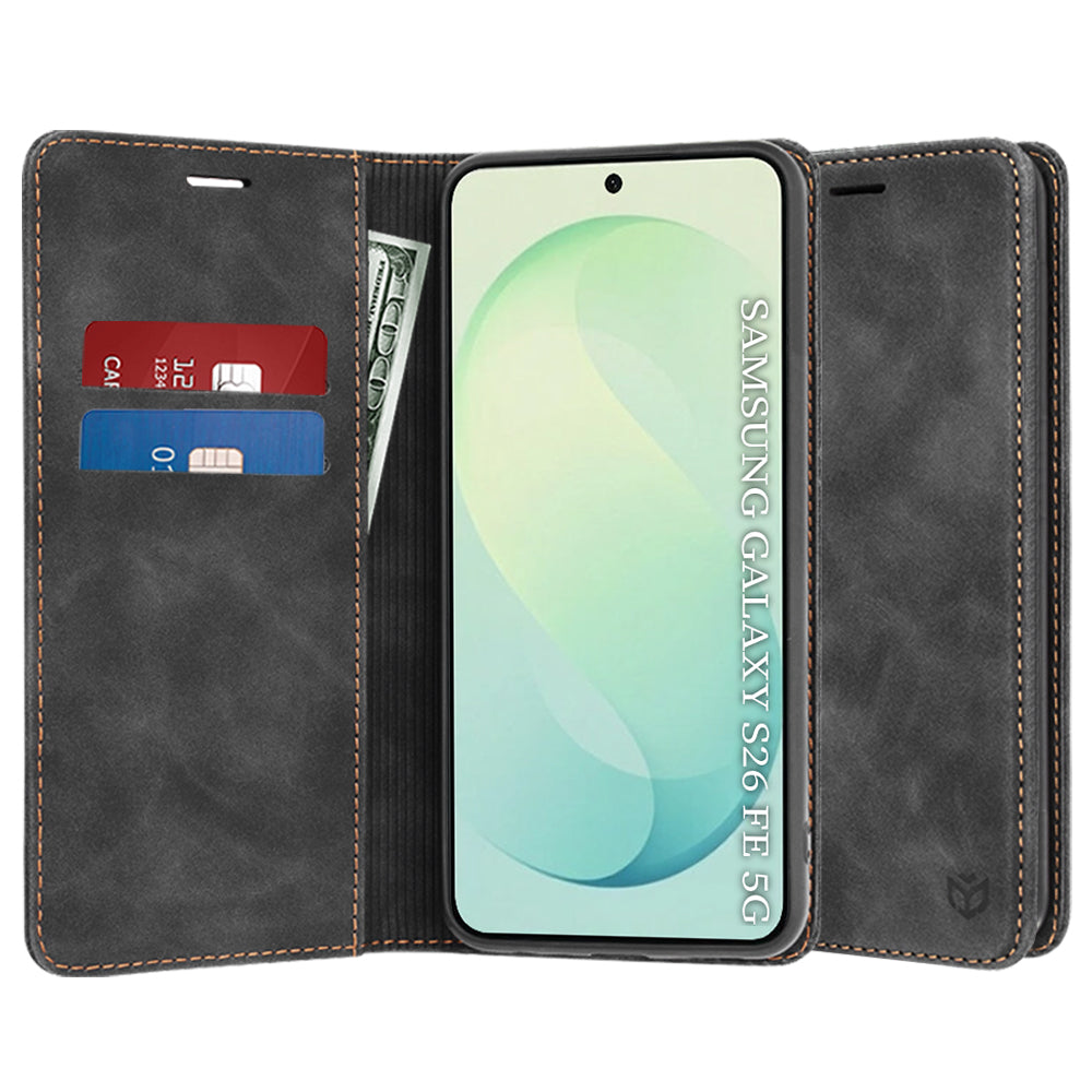 Custodia per Samsung Galaxy S26 FE S741 / S25 FE, Techsuit, Confy, Nera