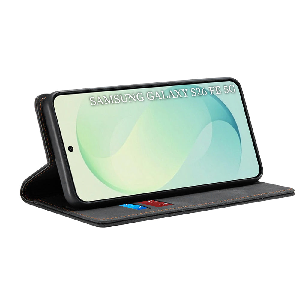 Custodia per Samsung Galaxy S26 FE S741 / S25 FE, Techsuit, Confy, Nera