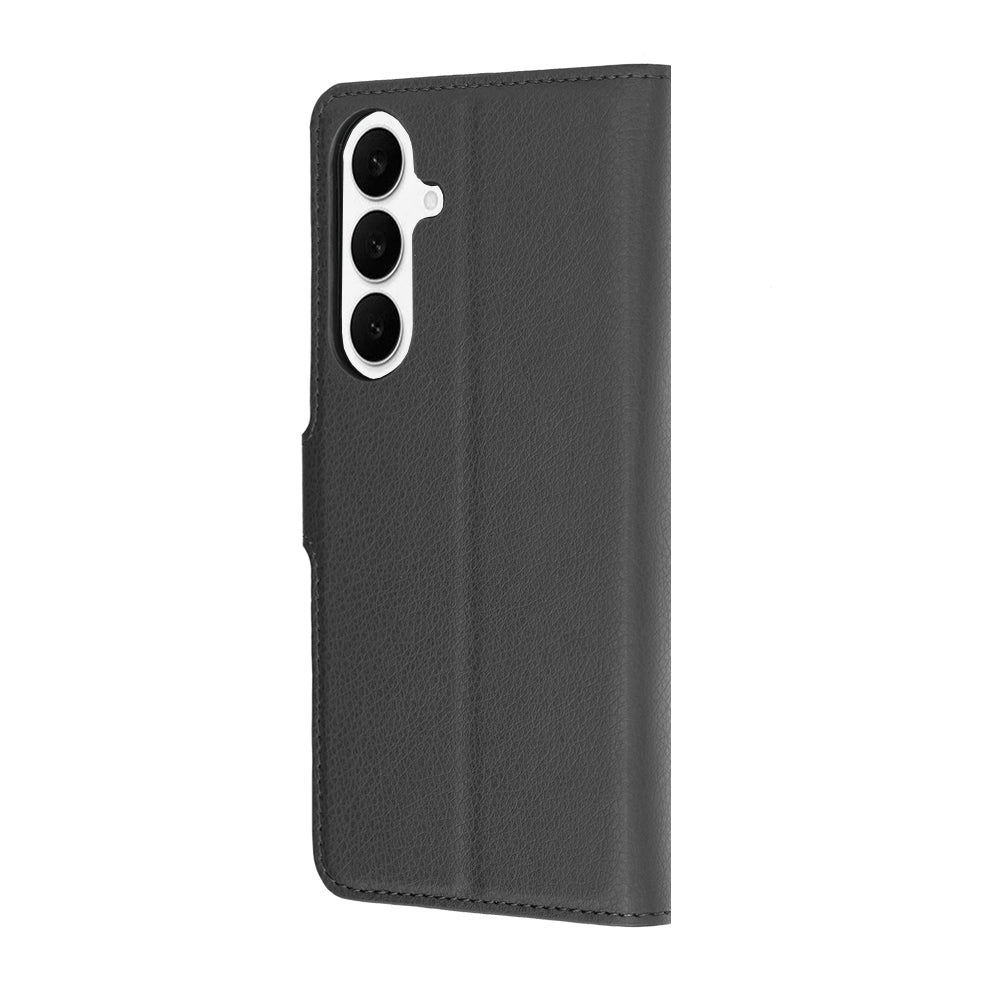 Custodia per Samsung Galaxy S26 FE S741 / S25 FE, Techsuit, Leather Folio, Nera