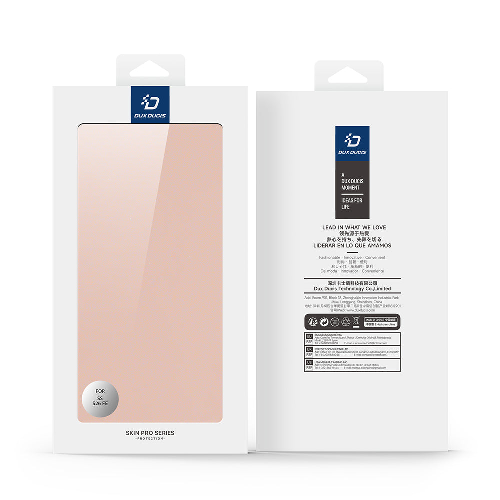 Custodia per Samsung Galaxy S26 FE S741, DUX DUCIS, Skin Pro, Nera