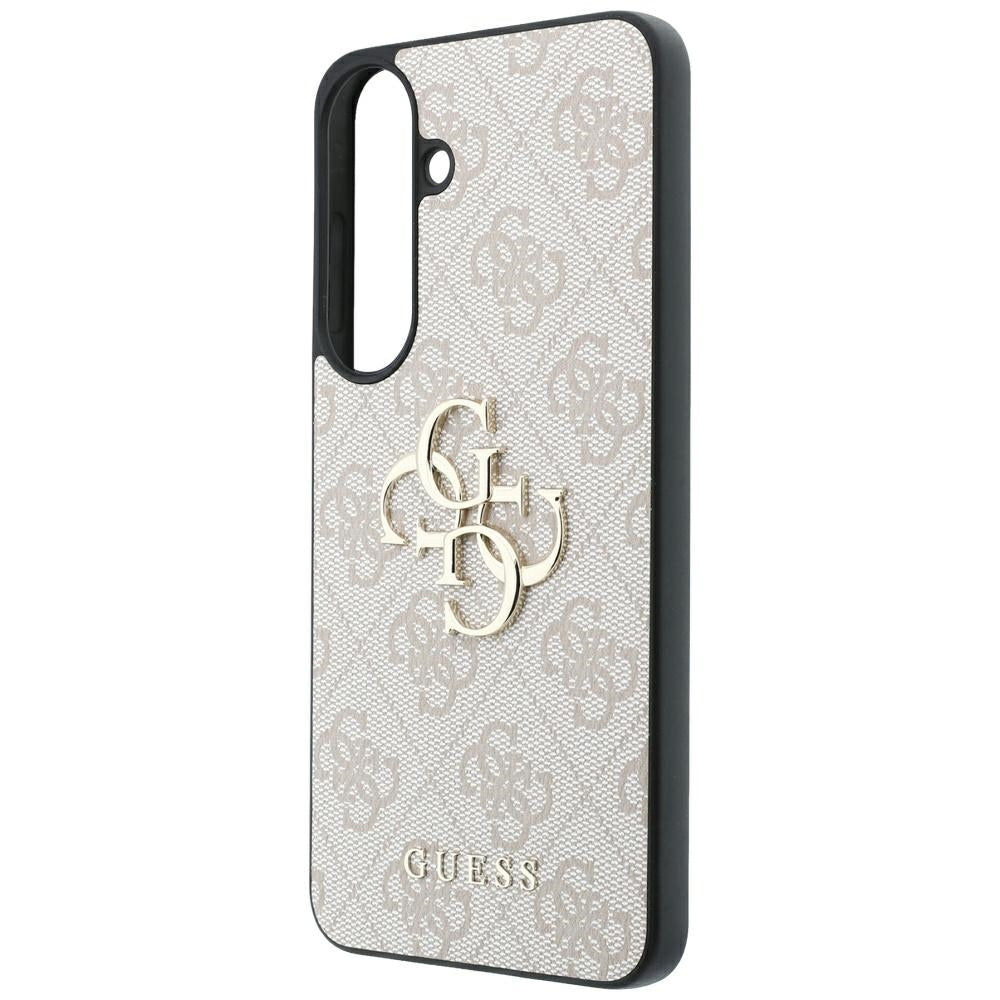 Custodia per Samsung Galaxy S26 FE S741, Guess, Logo Metallico 4G, Rosa