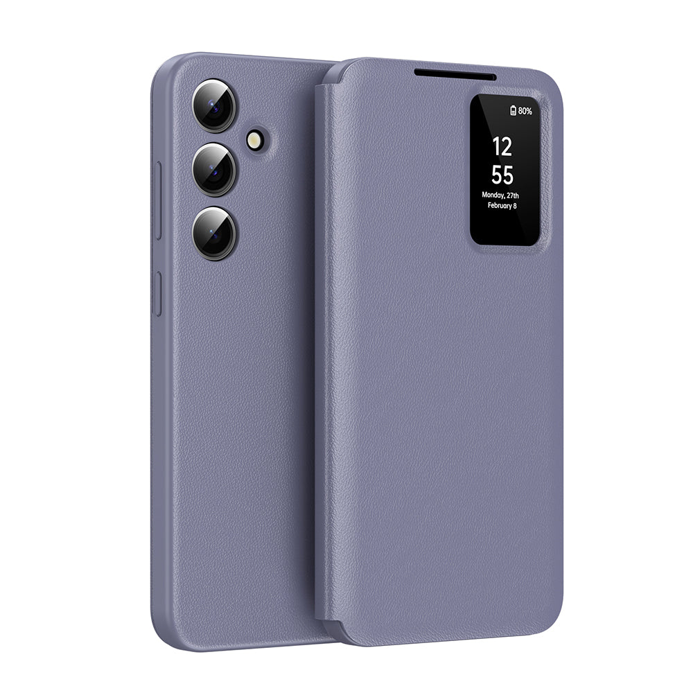 Custodia per Samsung Galaxy S26 FE S741, Techsuit, SmartView, Viola