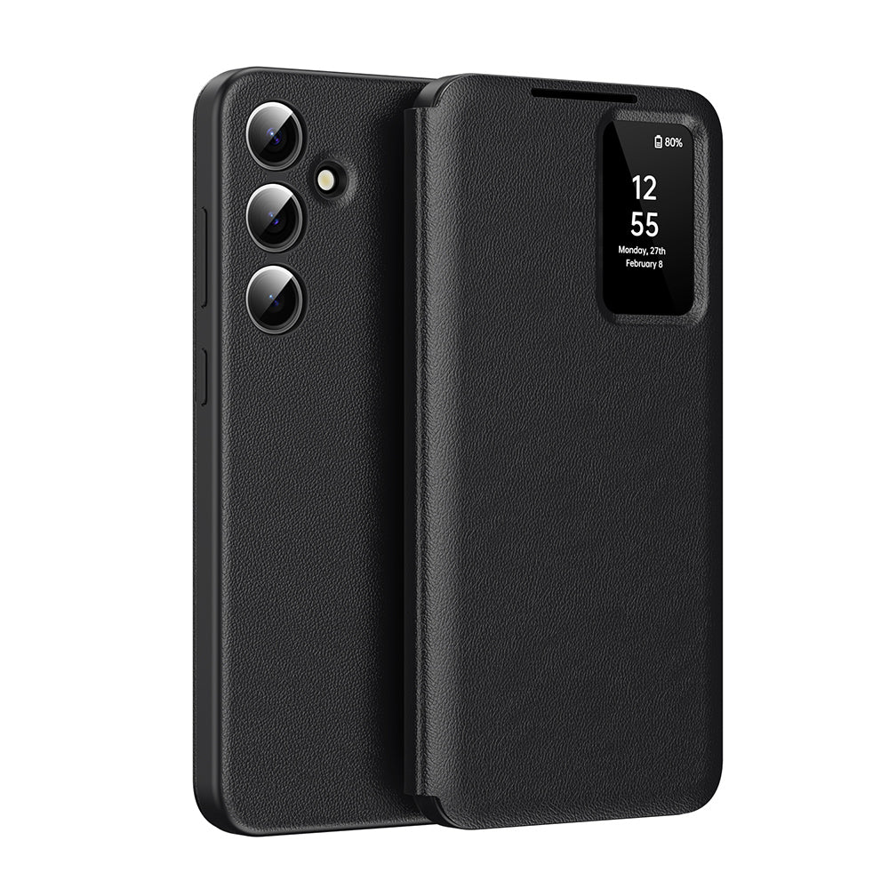 Custodia per Samsung Galaxy S26 FE S741, Techsuit, SmartView, Nera