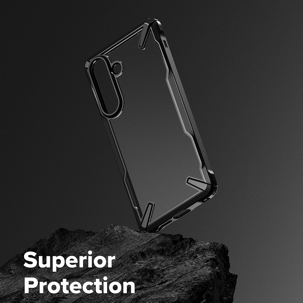 Étui pour Samsung Galaxy S26 Plus S947, Ringke, Fusion X, Noir