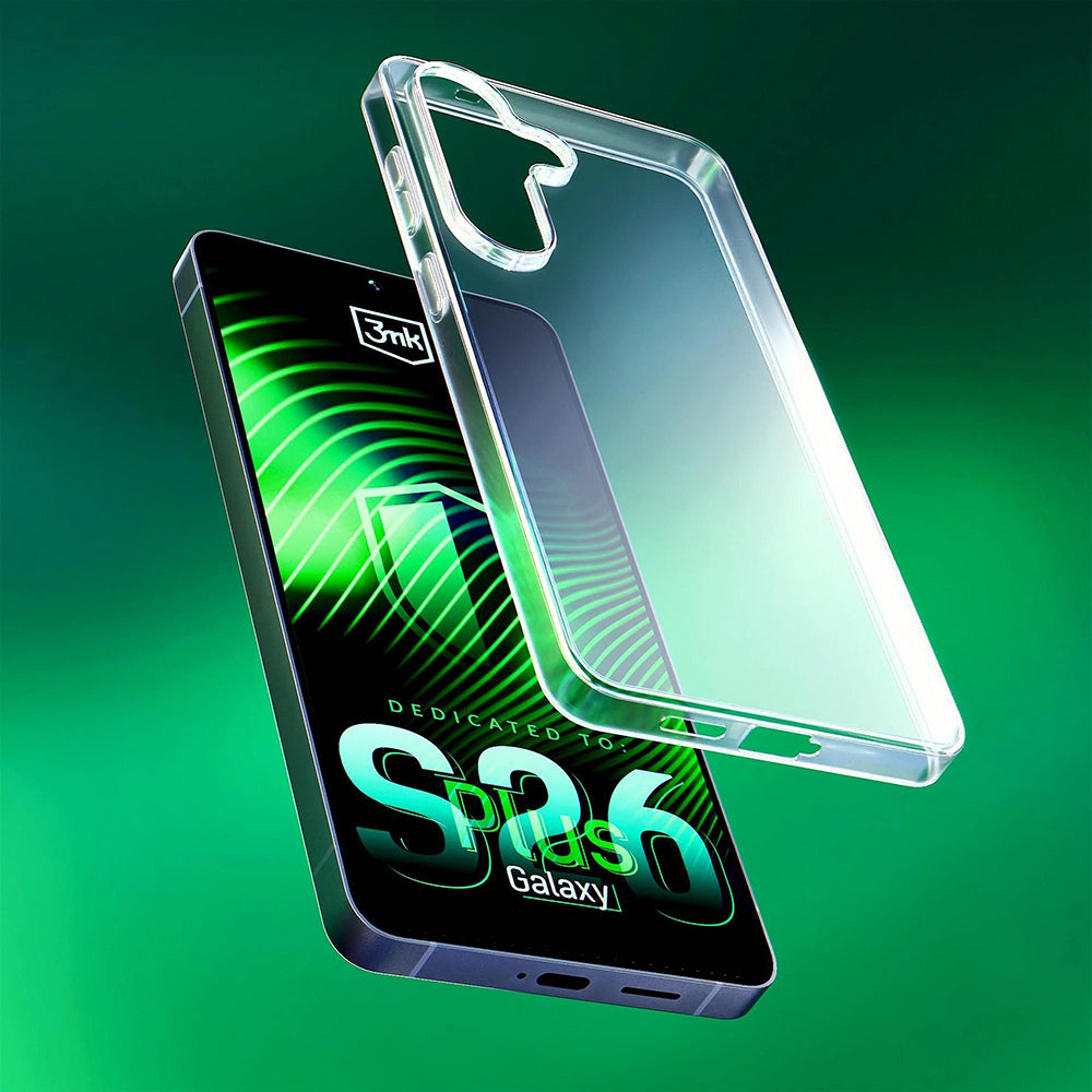 Custodia per Samsung Galaxy S26 Plus S947, 3MK, Clear, Trasparente