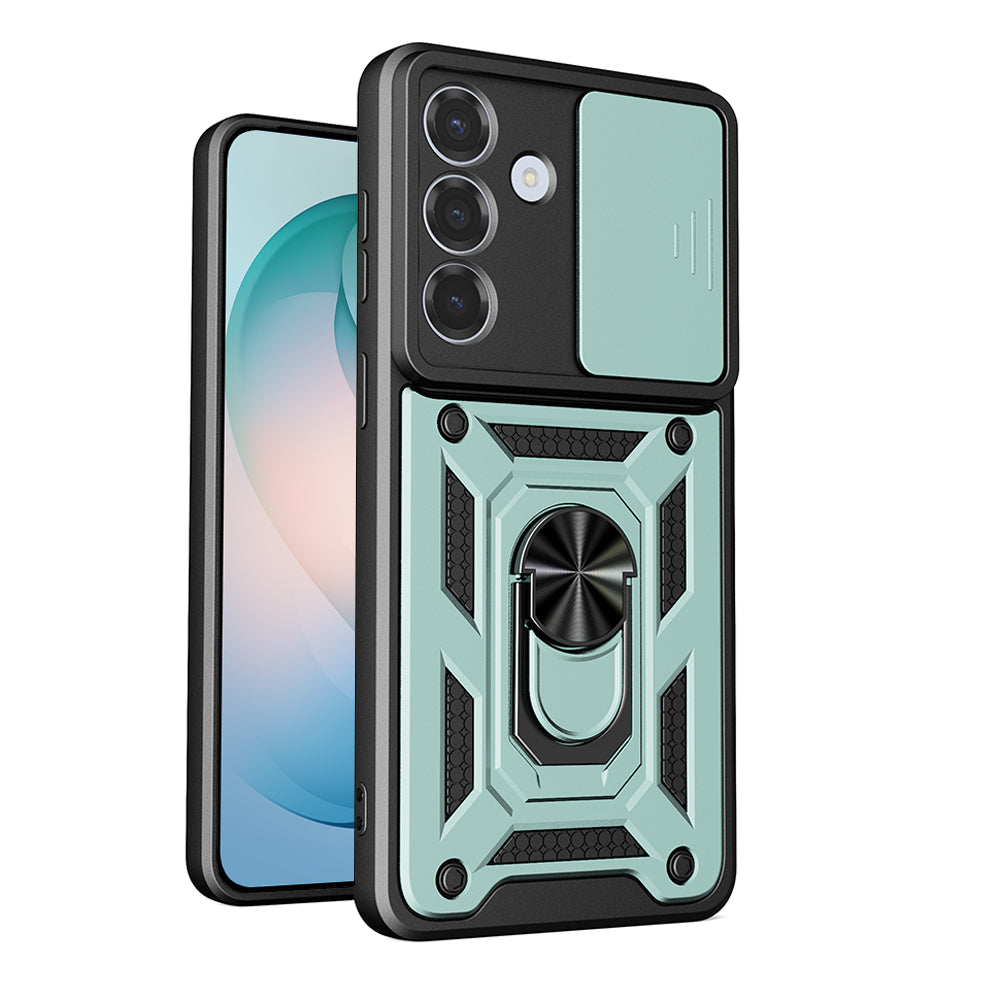 Custodia per Samsung Galaxy S26 Plus S947, Techsuit, CamShield, Verde