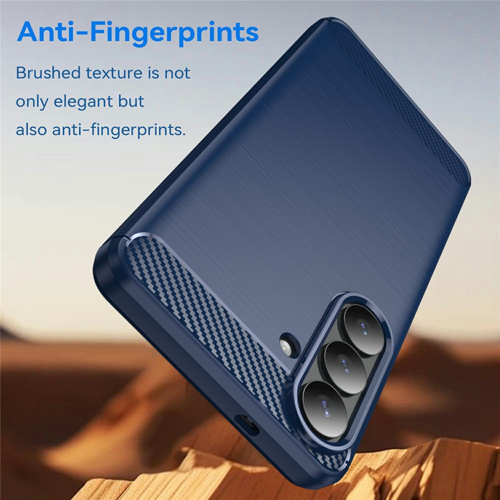 Custodia per Samsung Galaxy S26 Plus S947, Techsuit, Carbonio, Blu