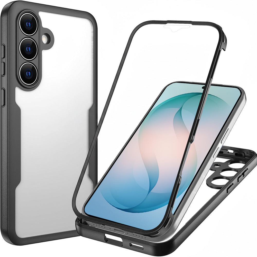 Custodia per Samsung Galaxy S26 Plus S947, Techsuit, ColorVerse 360, Nera