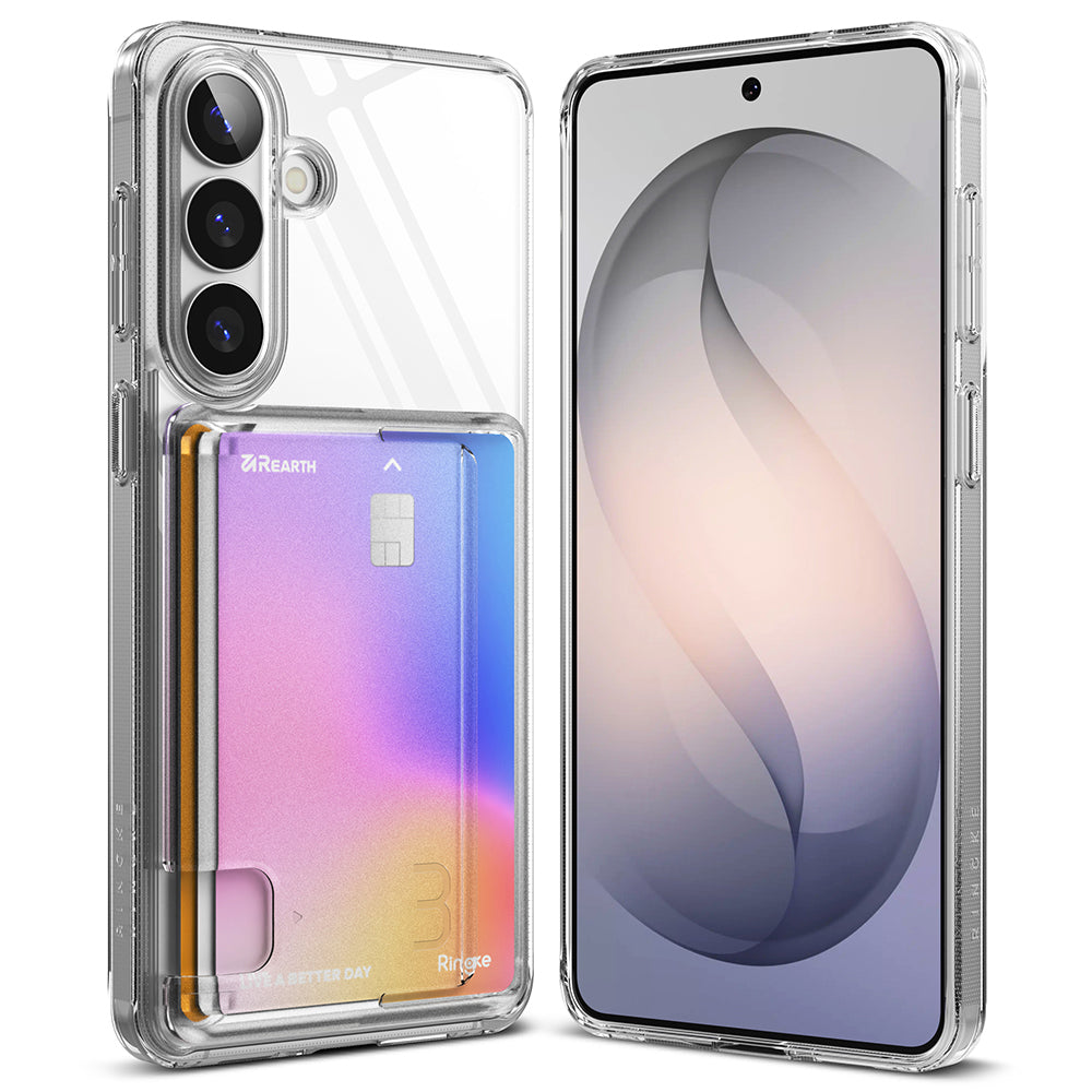 Étui pour Samsung Galaxy S26 S942, Ringke, Fusion Card, Transparent