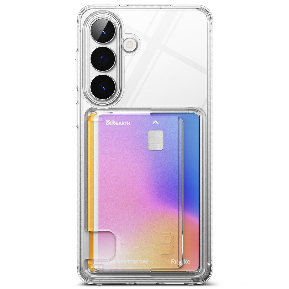 Étui pour Samsung Galaxy S26 S942, Ringke, Fusion Card, Transparent