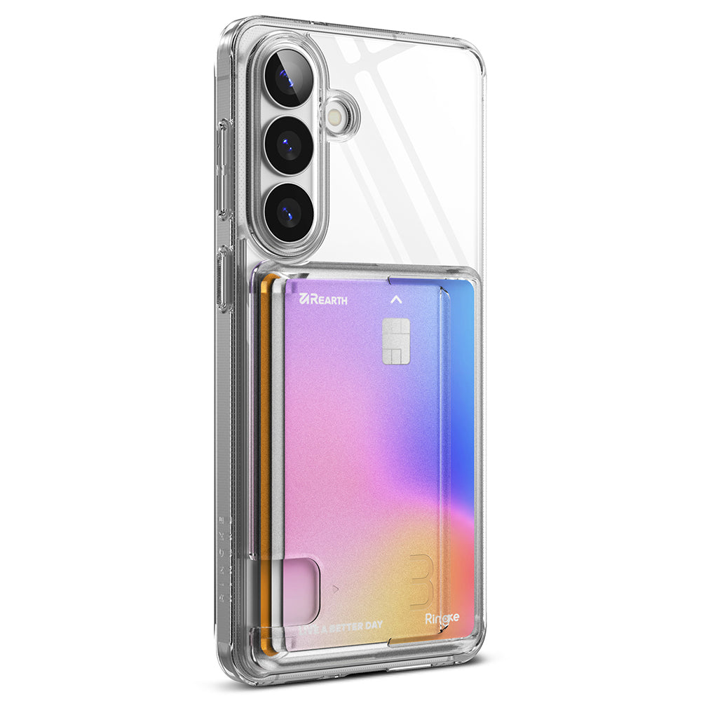 Étui pour Samsung Galaxy S26 S942, Ringke, Fusion Card, Transparent