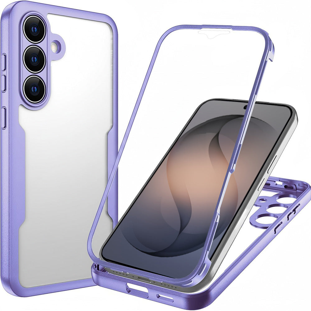 Custodia per Samsung Galaxy S26 S942, Techsuit, ColorVerse 360, Viola