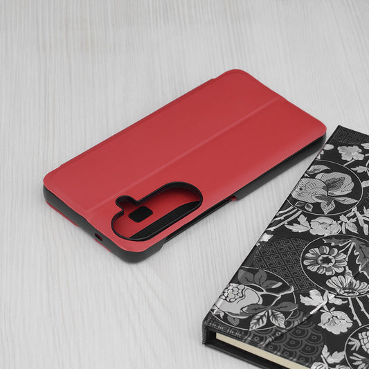 Étui pour Samsung Galaxy S26, Techsuit, eFold, Rouge