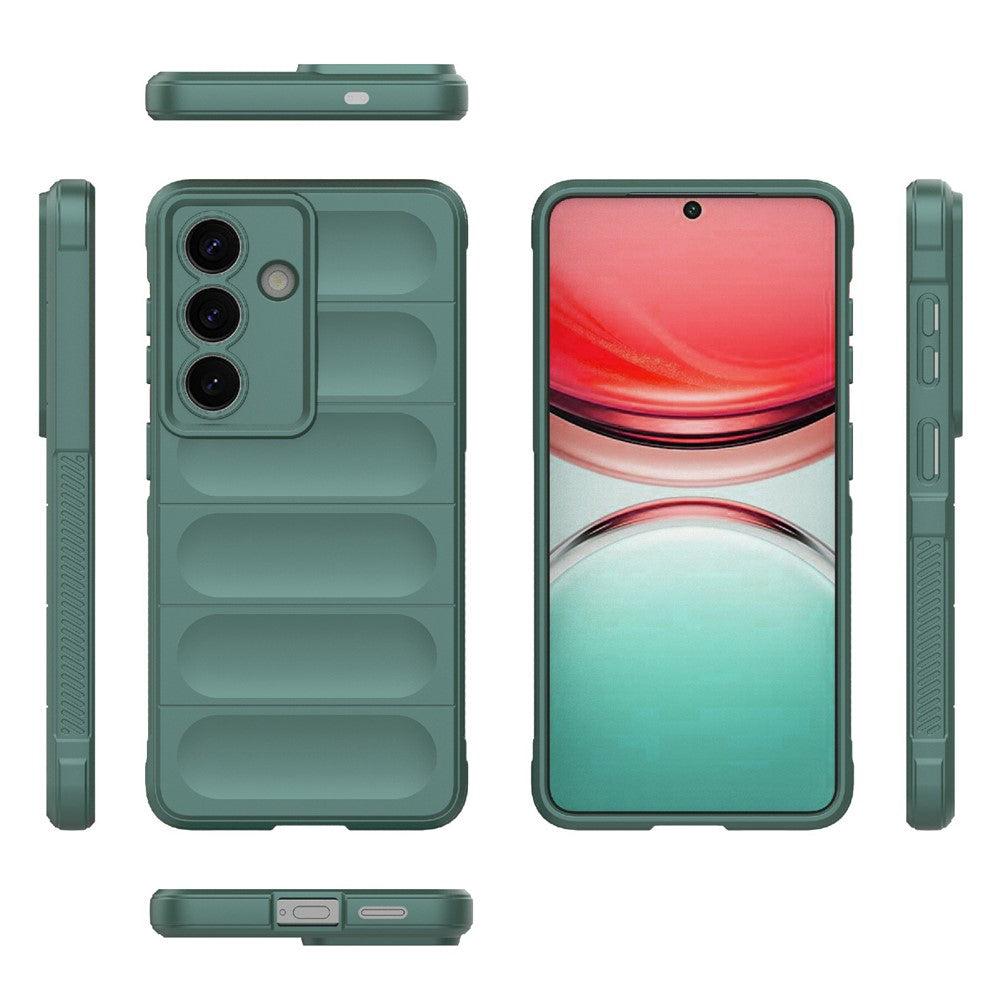 Étui pour Samsung Galaxy S26 S942, Techsuit, Magic Shield, Vert