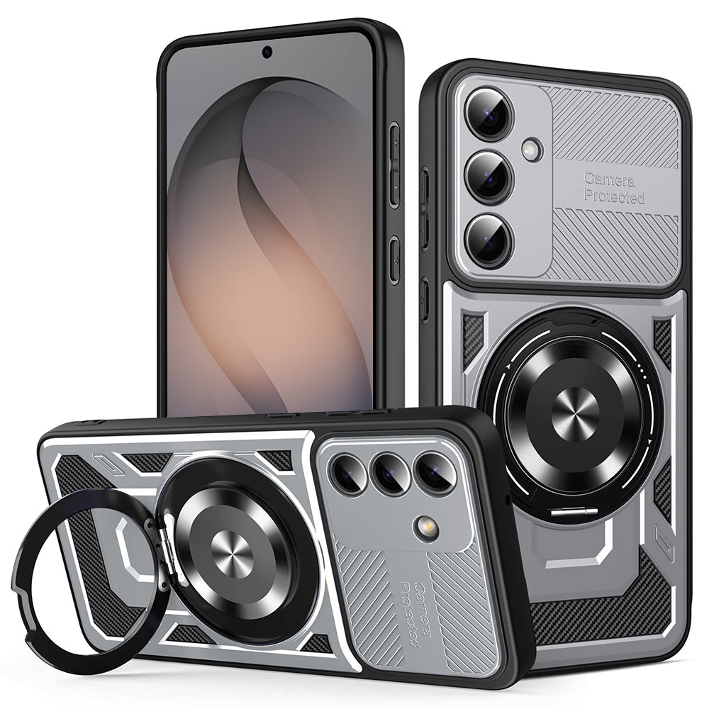 Étui pour Samsung Galaxy S26, Techsuit, RuggedCam, Gris
