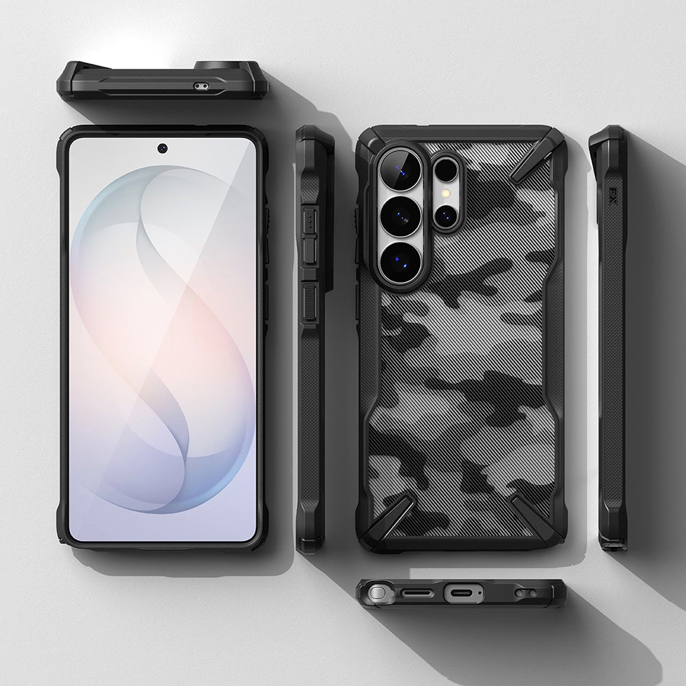 Étui pour Samsung Galaxy S26 Ultra S948, Ringke, Fusion X, Camouflage