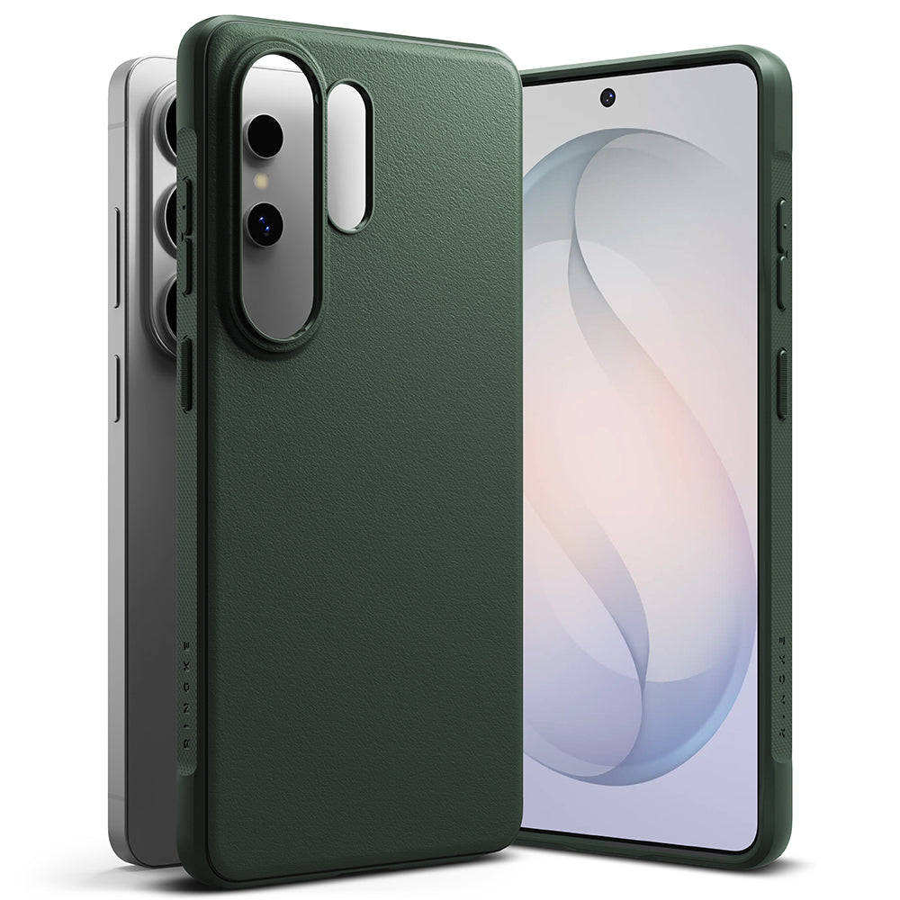 Étui pour Samsung Galaxy S26 Ultra S948, Ringke, Onyx, Vert Foncé