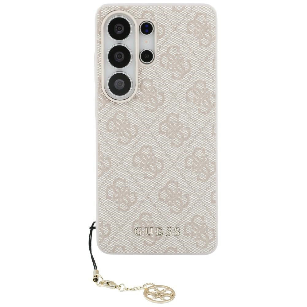 Hülle für Samsung Galaxy S26 Ultra S948, Guess, 4G Classic Logo Charm, Rosa