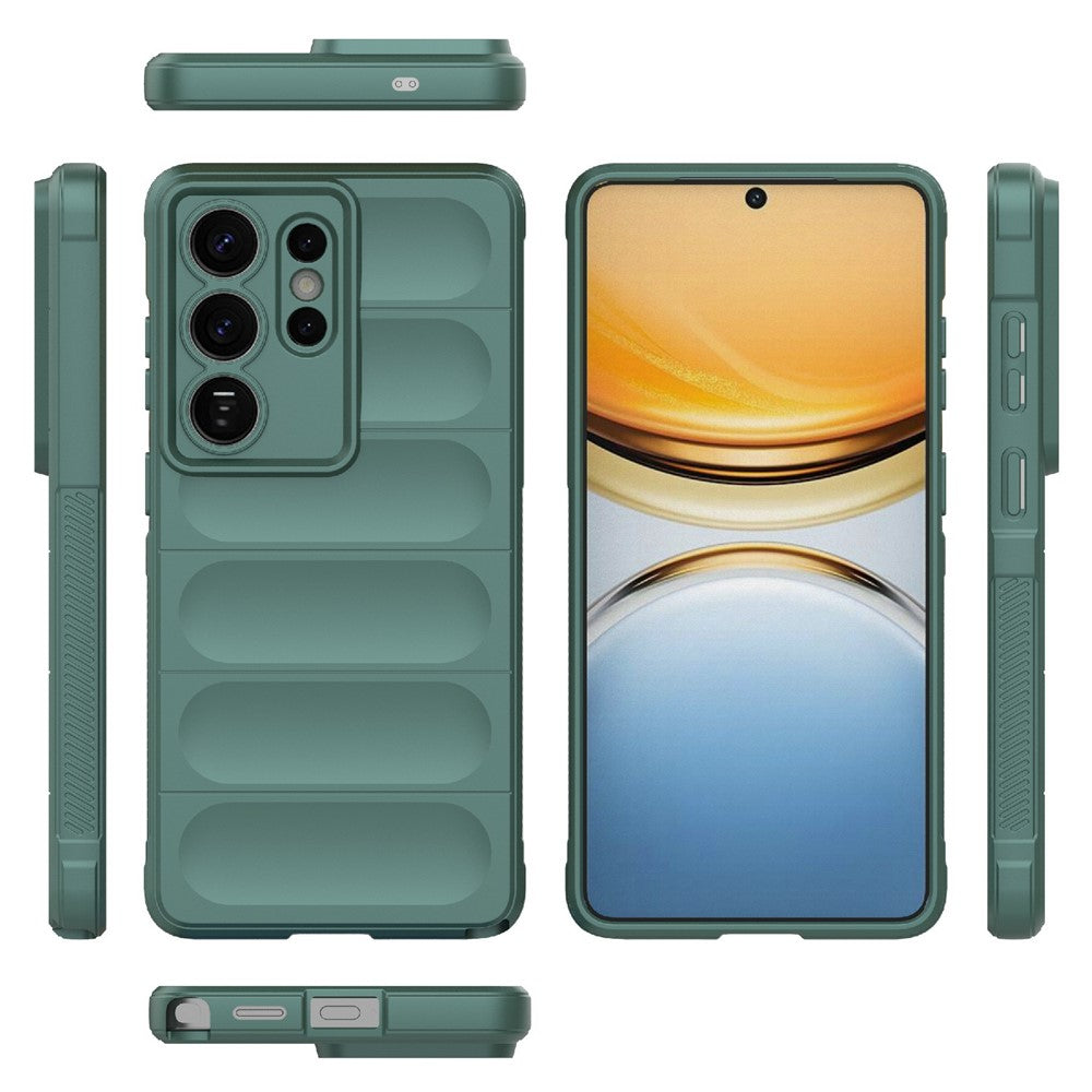 Hülle für Samsung Galaxy S26 Ultra S948, Techsuit, Magic Shield, Grün