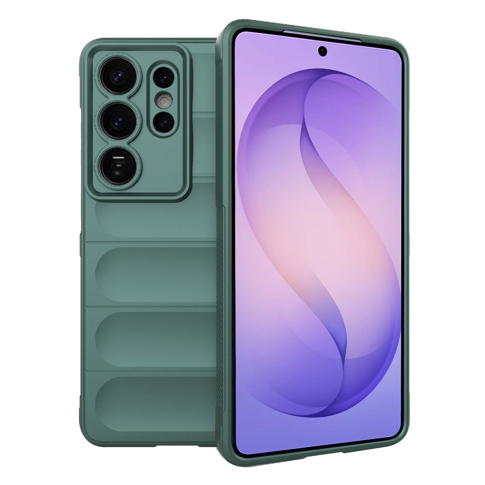 Hülle für Samsung Galaxy S26 Ultra S948, Techsuit, Magic Shield, Grün