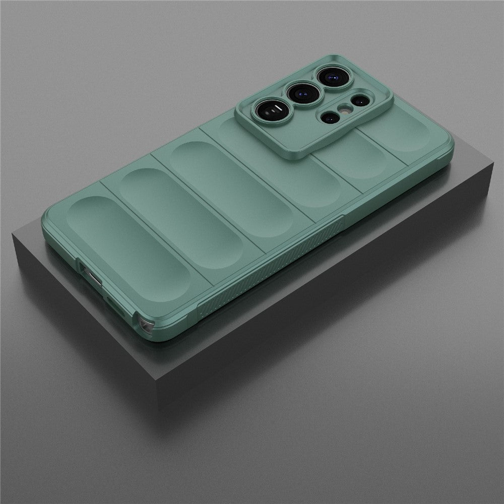 Hülle für Samsung Galaxy S26 Ultra S948, Techsuit, Magic Shield, Grün