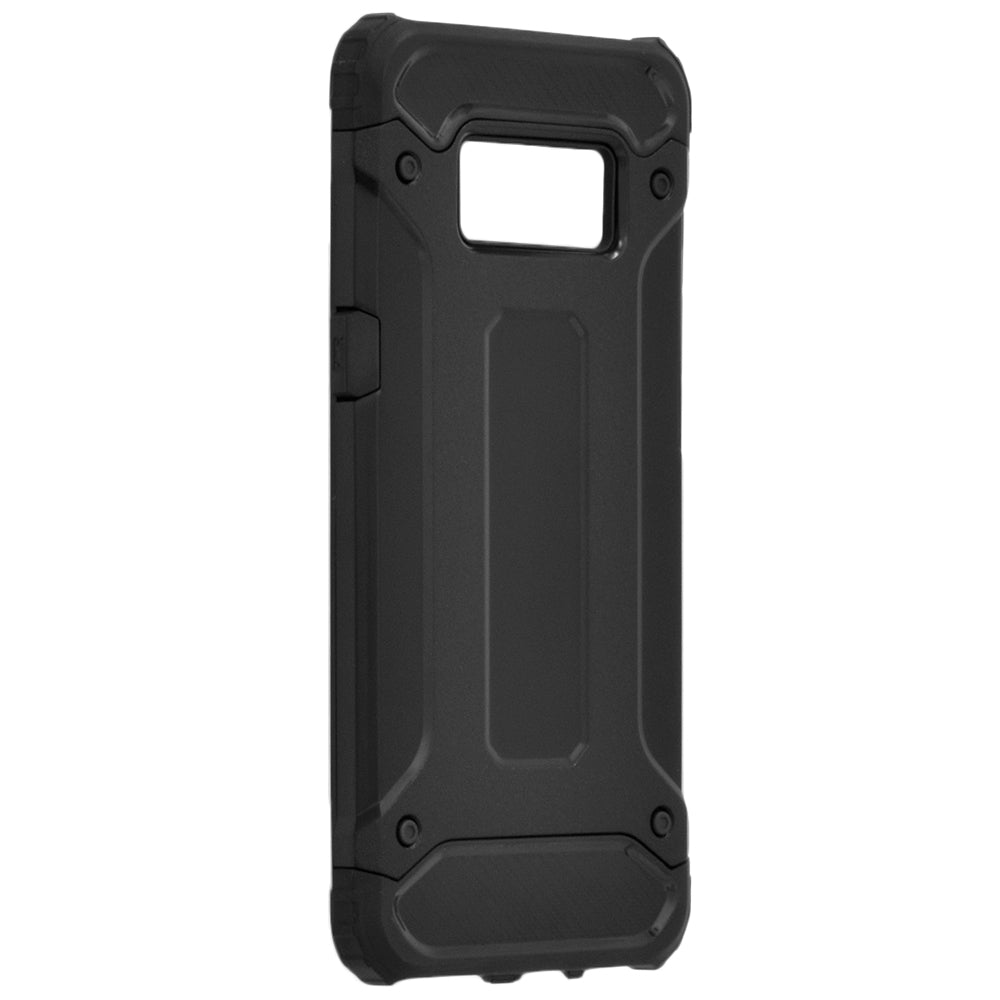 Custodia per Samsung Galaxy S8 G950, Techsuit, Hybrid Armor, Nera
