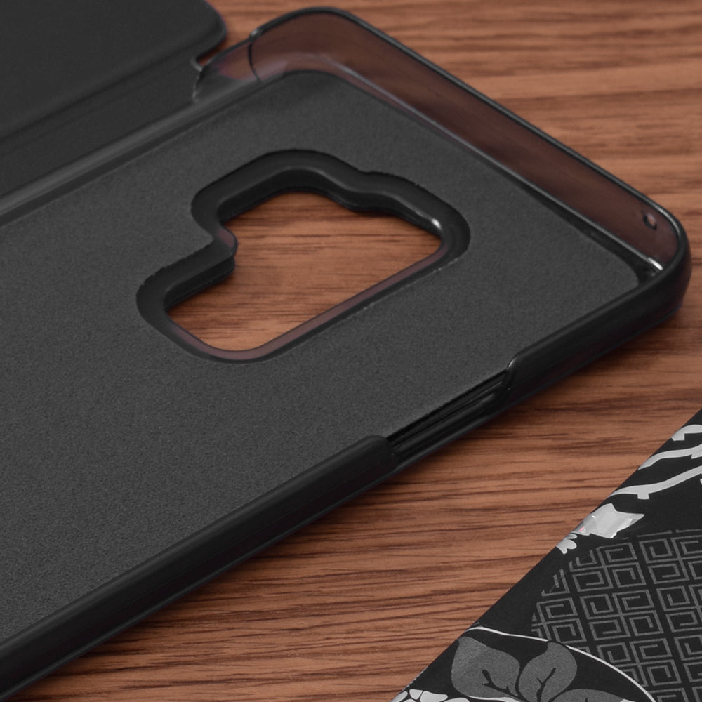 Custodia per Samsung Galaxy S9+ G965, Techsuit, eFold, Nera
