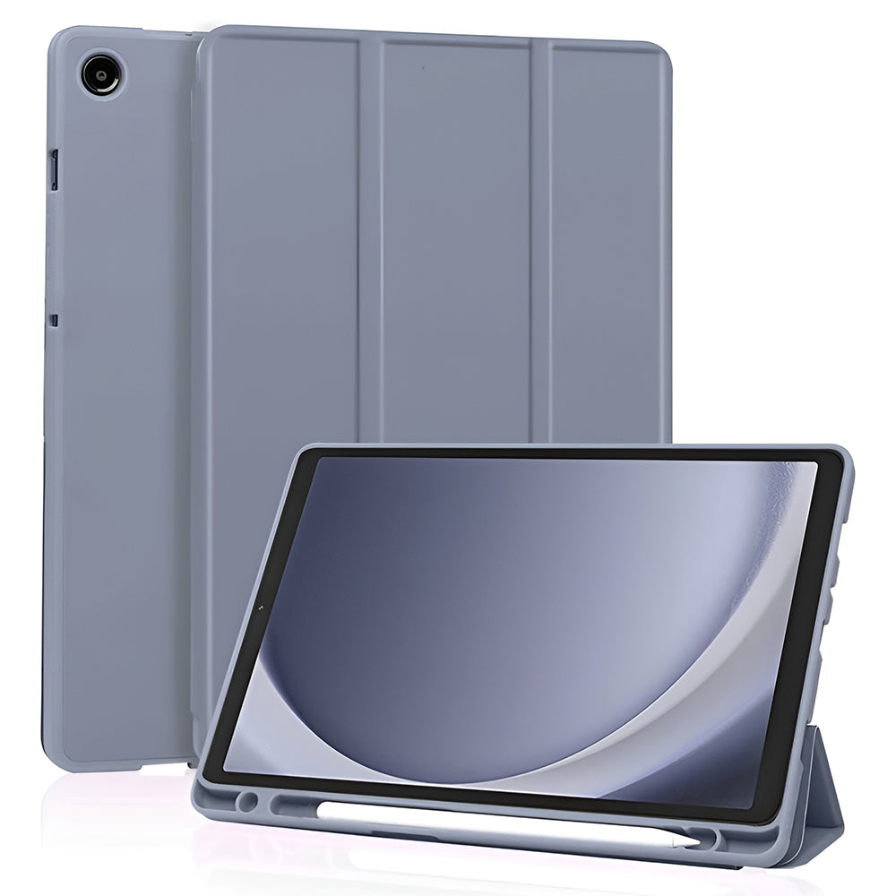 Housse pour Samsung Galaxy Tab A11 / Tab A9, Techsuit, Flex Trifold Nouveau Modèle, Mauve