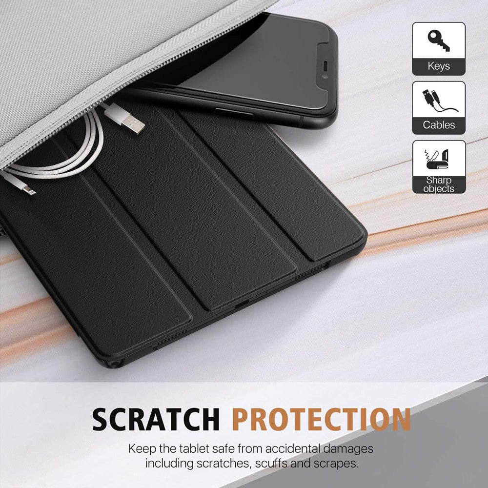 Housse pour Samsung Galaxy Tab A7 10.4 (2020) / Tab A7 10.4 (2022), Techsuit, FoldPro, Noire
