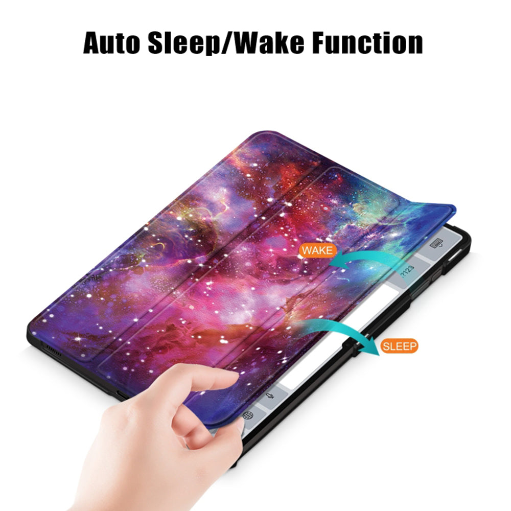 Custodia per Samsung Galaxy Tab S10 Ultra / Tab S9 Ultra / Tab S8 Ultra, Techsuit, FoldPro Galaxy, Multicolore