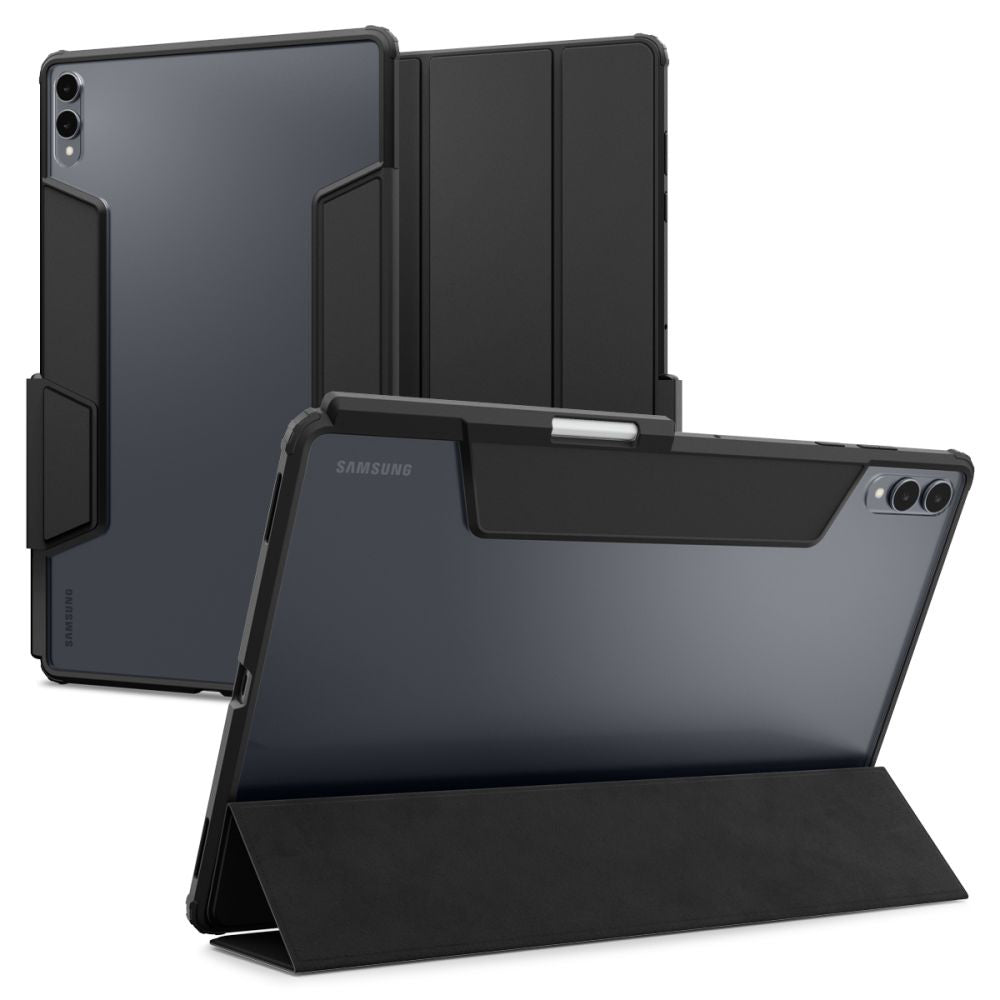Custodia per Samsung Galaxy Tab S11 Ultra, Spigen, Ultra Hybrid Pro, Nera ACS10219