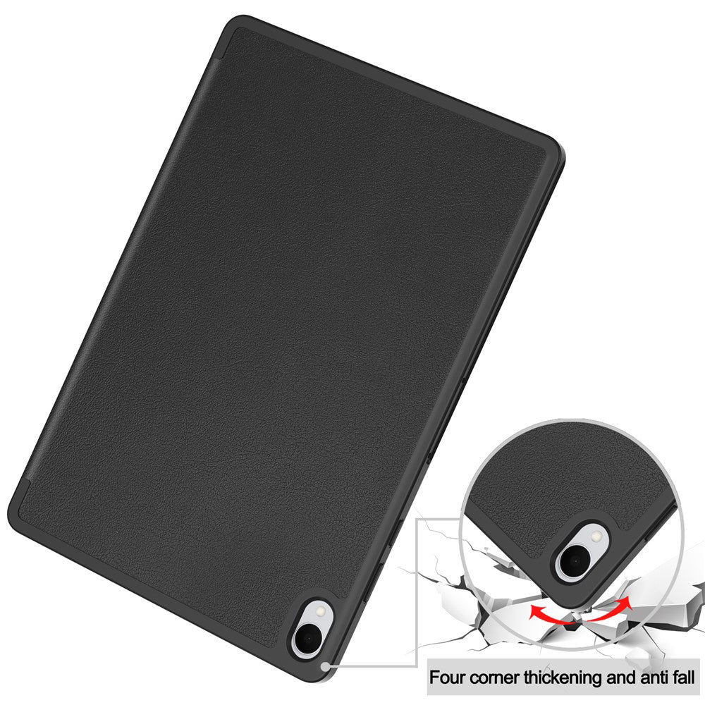 Hülle für Samsung Galaxy Tab S12 Plus, Techsuit, Flex Trifold, Grau
