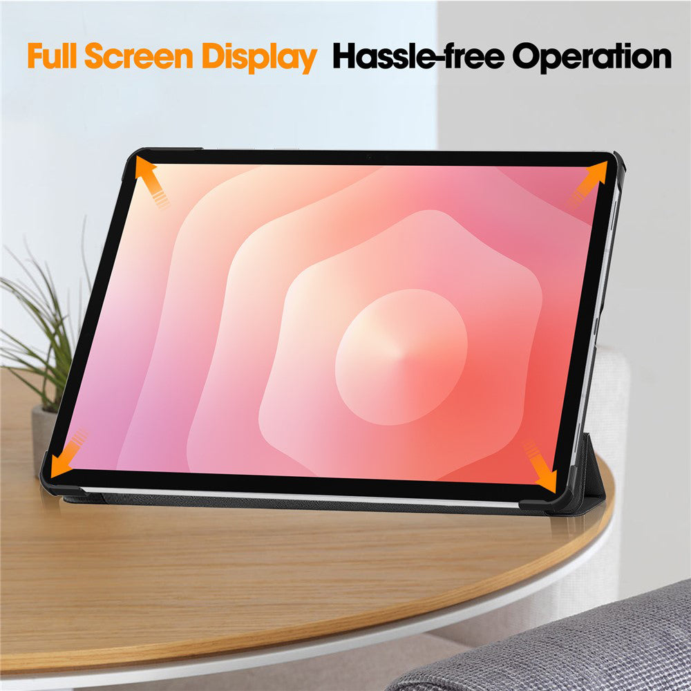Custodia per Samsung Galaxy Tab S12 Plus, Techsuit, FoldPro, Nera