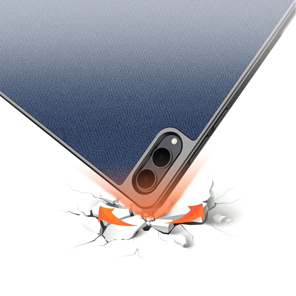 Custodia per Samsung Galaxy Tab S12 Ultra / Tab S11 Ultra, DUX DUCIS, Domo con portapenne, blu