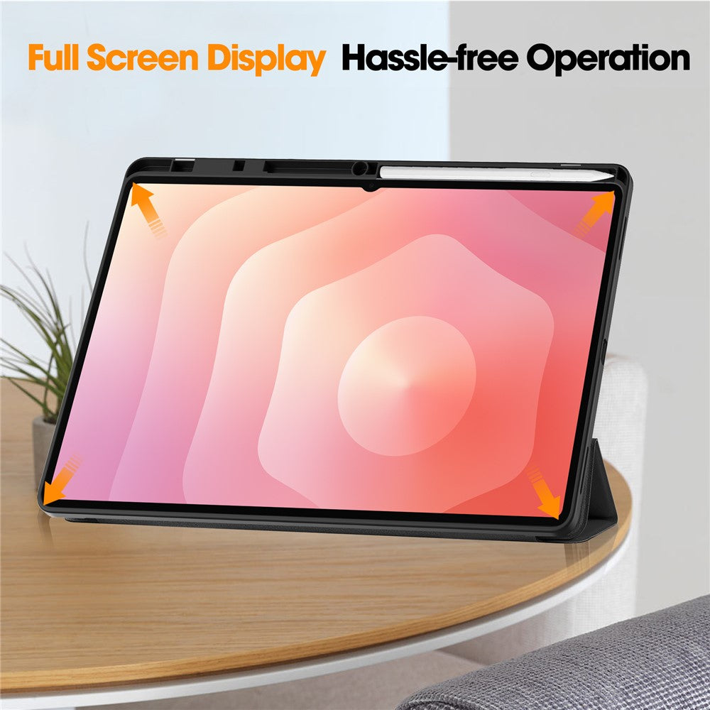 Hülle für Samsung Galaxy Tab S12 Ultra / Tab S11 Ultra, Techsuit, Flex Trifold, Matcha Grün
