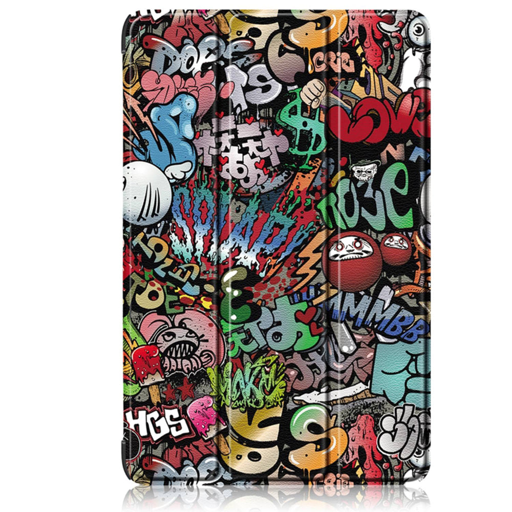 Custodia per Samsung Galaxy Tab S8 Ultra, Techsuit, FoldPro Urban Vibe, Multicolore