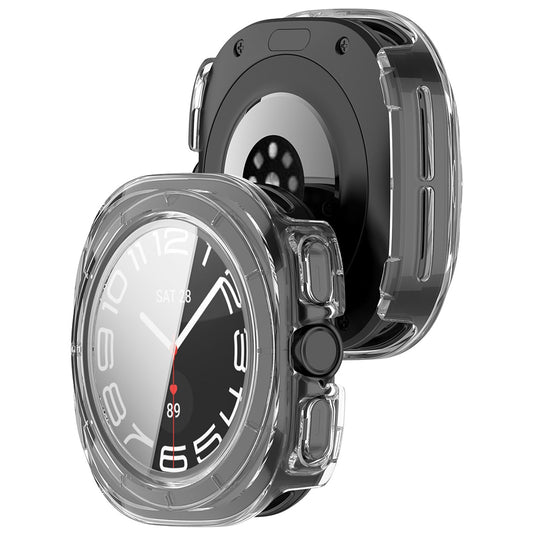 Custodia per Samsung Galaxy Watch Ultra2, Techsuit, Defense360 Pro, Trasparente