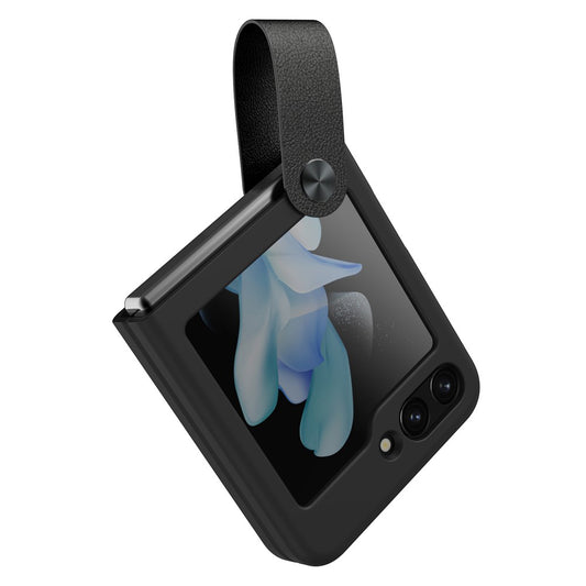 Case for Samsung Galaxy Z Flip5 F731, Nillkin, Flex, Black